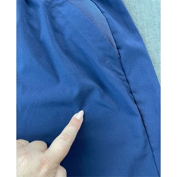Under Armour Mens Warm Up Track Pants S Navy Blue Athletic Joggers Athleisure - Picture 7 of 10